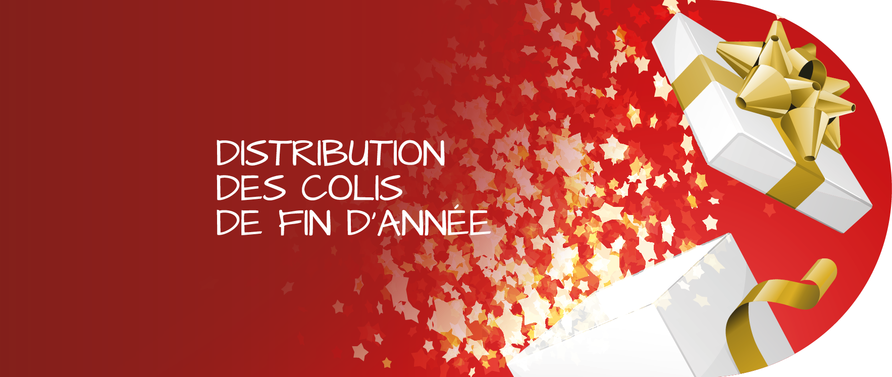 Bandeau colis de noel